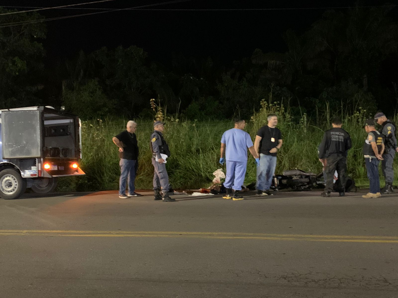 Motociclista que morreu em acidente no Distrito Industrial foi esmagado