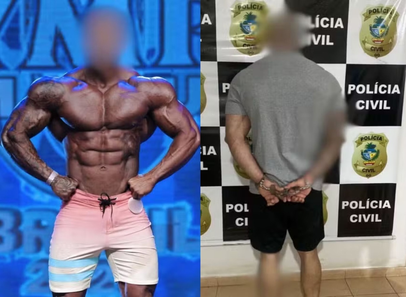 Fisiculturista espanca mulher, leva ao hospital e diz que ela caiu