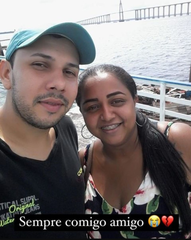 Magrinha Ellen lamenta morte de assessor; velório de 'Brasil' acontece na Compensa