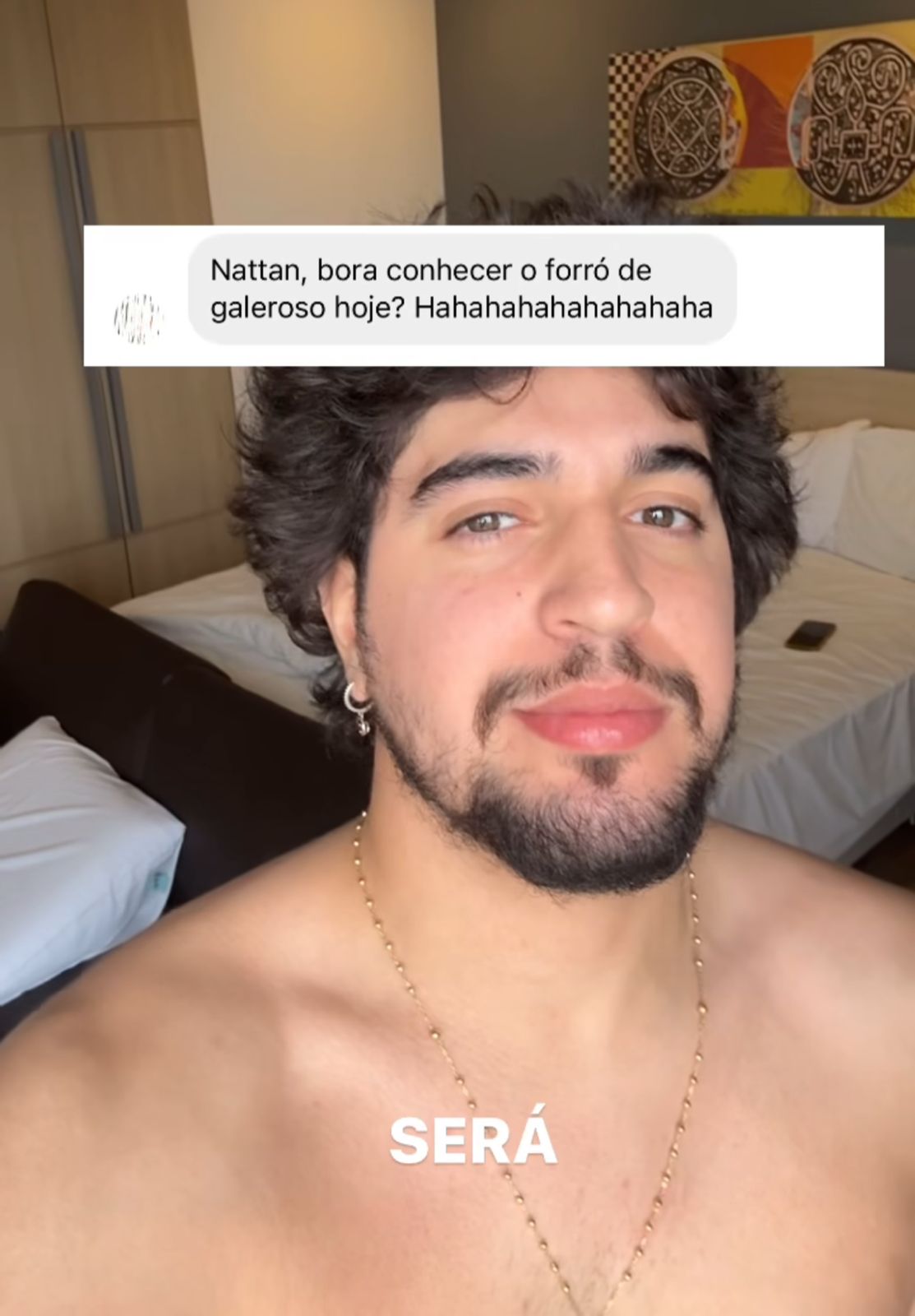 Em Manaus, Nattanzinho é chamado para conhecer o 'forró de galeroso'