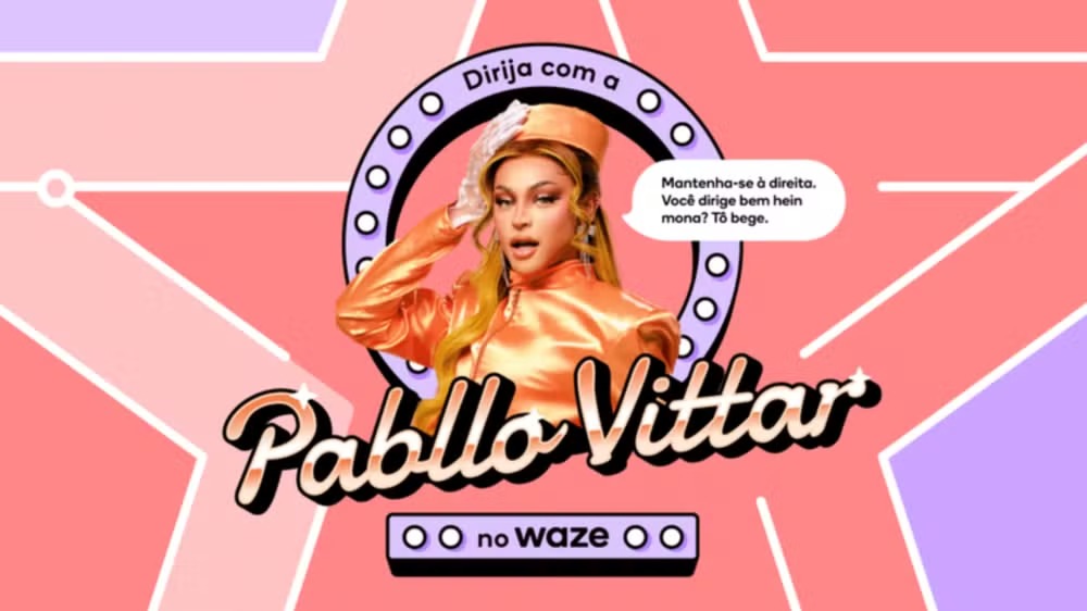 Waze lança voz de Pabllo Vittar no aplicativo; saiba como ativar 