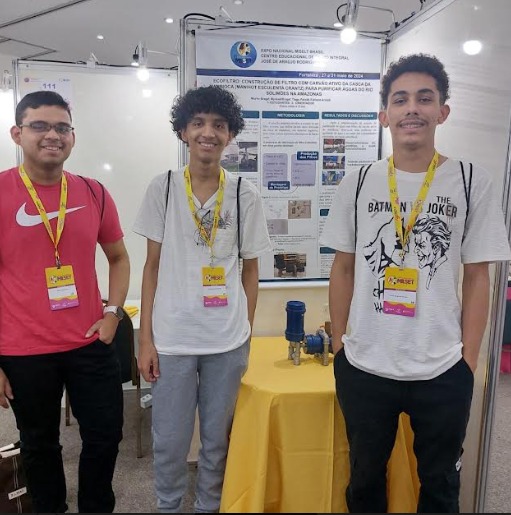 Estudantes representam o Amazonas em Feira Internacional de Ciência & Tecnologia