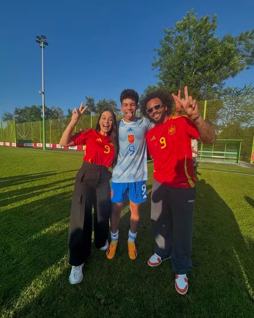 Marcelo viaja para ver filho em amistoso pela seleção sub-15 da Espanha
