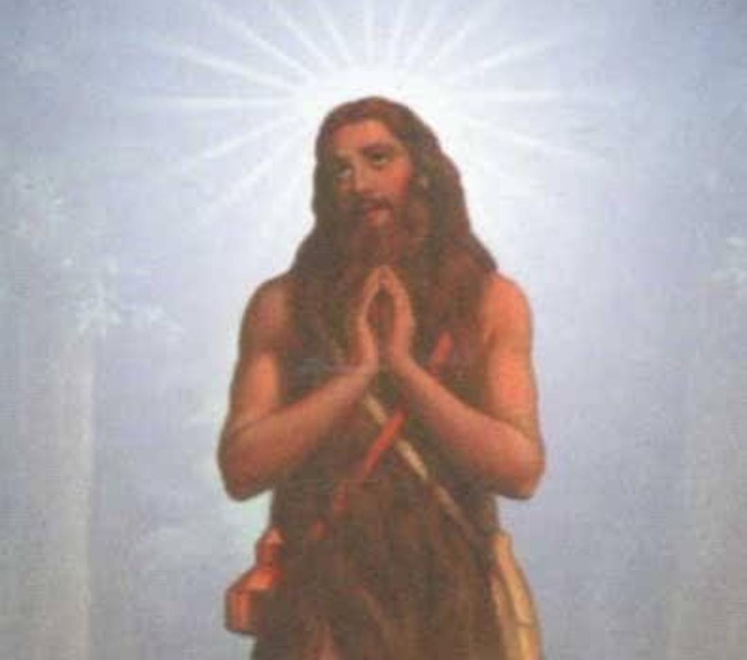 No Dia dos Namorados quem faz milagre é Santo Onofre; eremita passou 60 anos no deserto