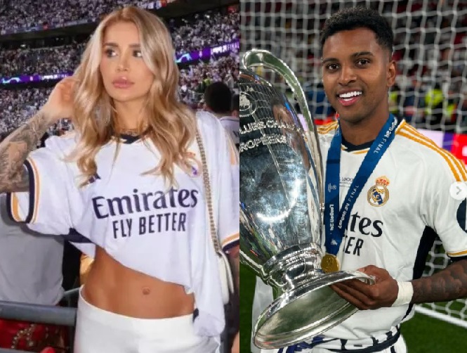 Affair de Rodrygo se muda para Madri, mas não foi pedida em namoro: 'fiel ao ficante'