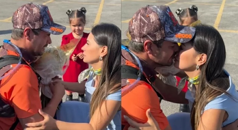 Marido de Simone Mendes volta a se reunir com a família após retiro espiritual