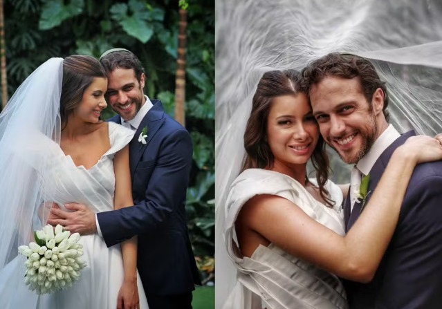 Ex-galã de Malhação se casa em cerimônia judaica 