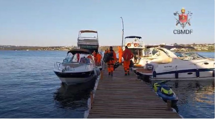 Idoso morre em hospital após cair de lancha desgovernada