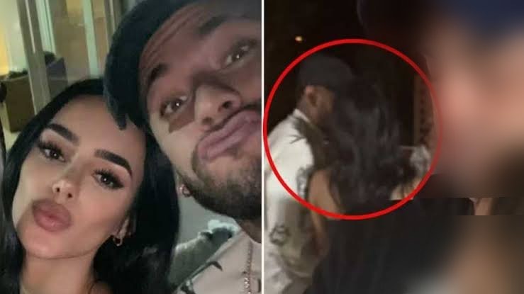 Neymar e Bruna Biancardi são flagrados em clima de romance em pagode