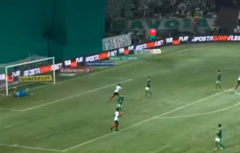 Brasileirão: Palmeiras e Atlético-GO terminam primeiro tempo empatados