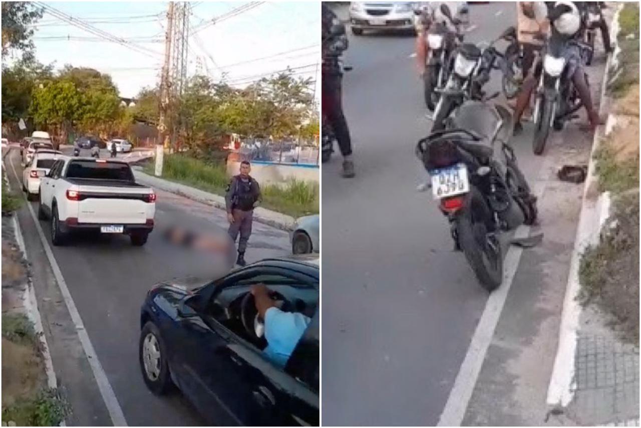 Motociclista morre em grave acidente na Avenida Rodrigo Otávio