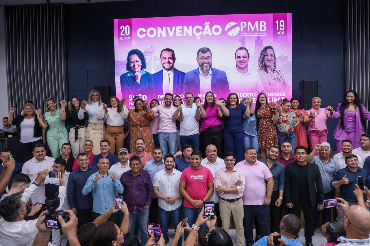Em convenção, PMB oficializa apoio ao pré-candidato Roberto Cidade à Prefeitura de Manaus 