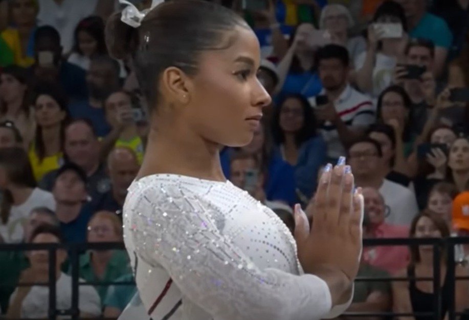 Após perder o bronze em Paris, Jordan Chiles se pronuncia nas redes sociais