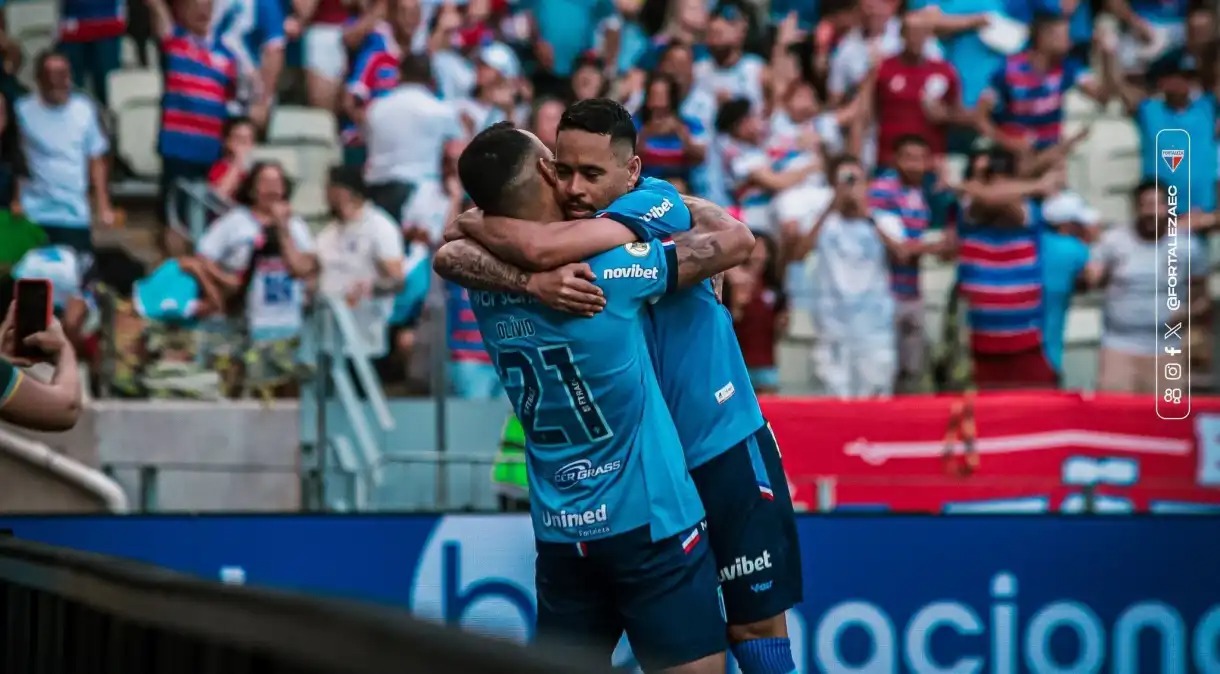 Fortaleza vence o Criciúma e assume vice-liderança provisória do Brasileirão
