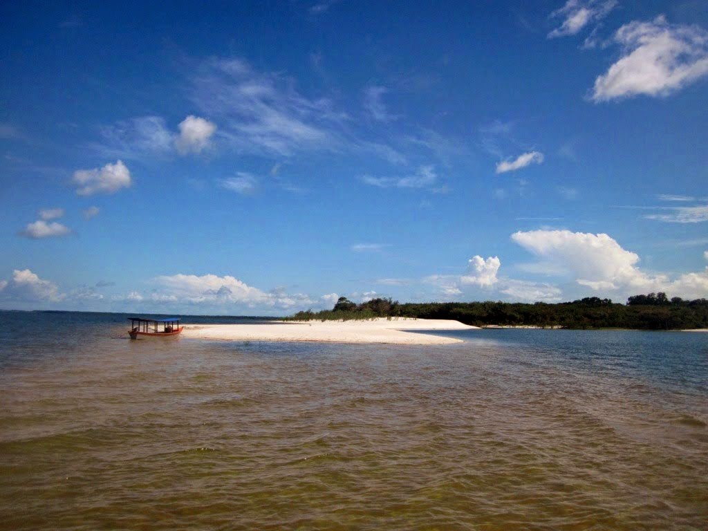 #BoraTuristar pelas lindas praias de Nhamundá