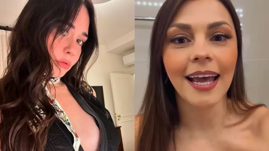 Alessandra Negrini dá cantada em Bruna Louise, que reage