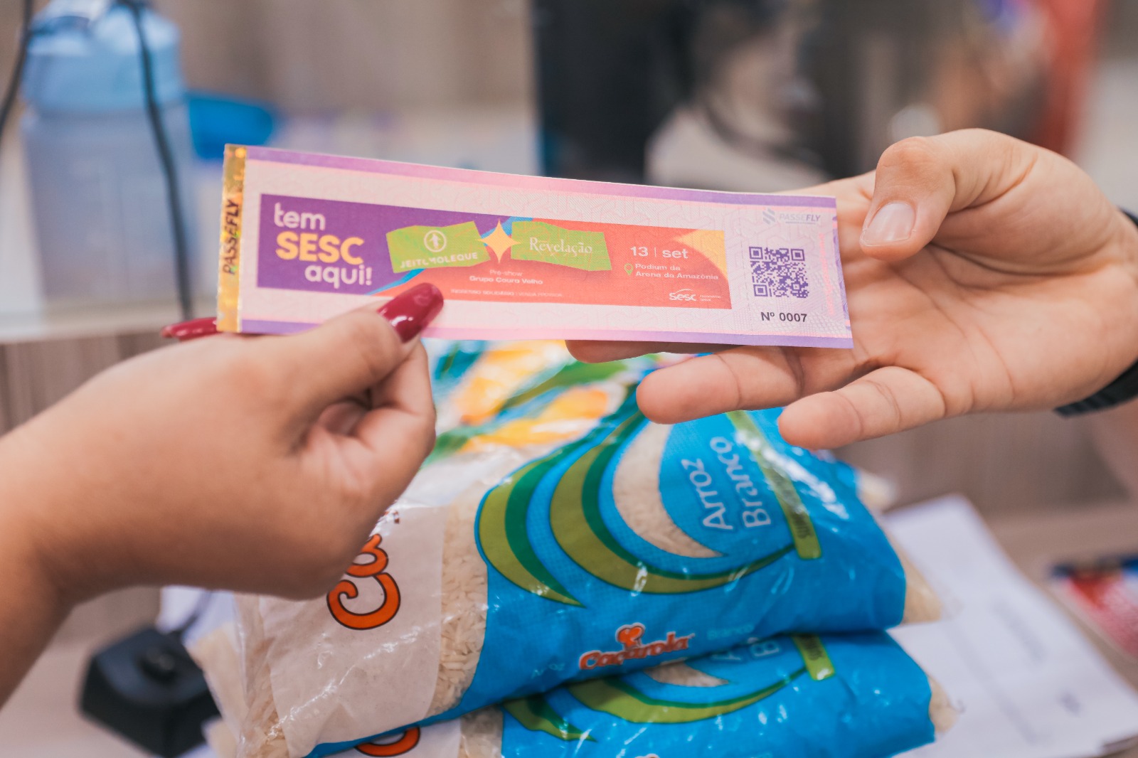 Sesc realiza troca de ingressos para show do Jeito Moleque e Grupo Revelação