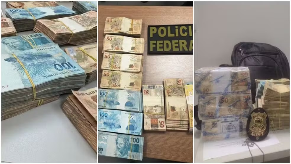 Polícia Federal apreende R$ 1,6 milhão em dinheiro vivo por suspeita de compra de voto