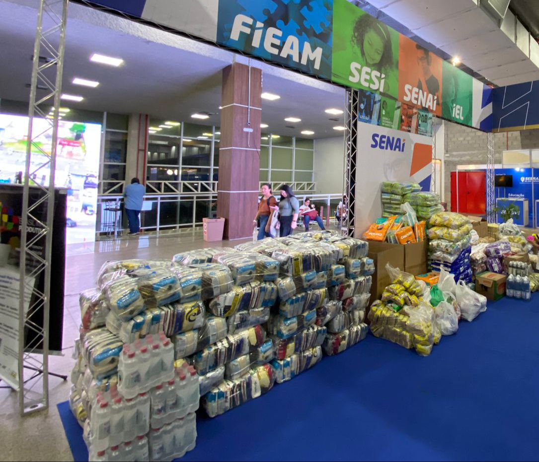 Feira da Qualidade encerra com mais de cinco toneladas de alimentos arrecadadas em gincana