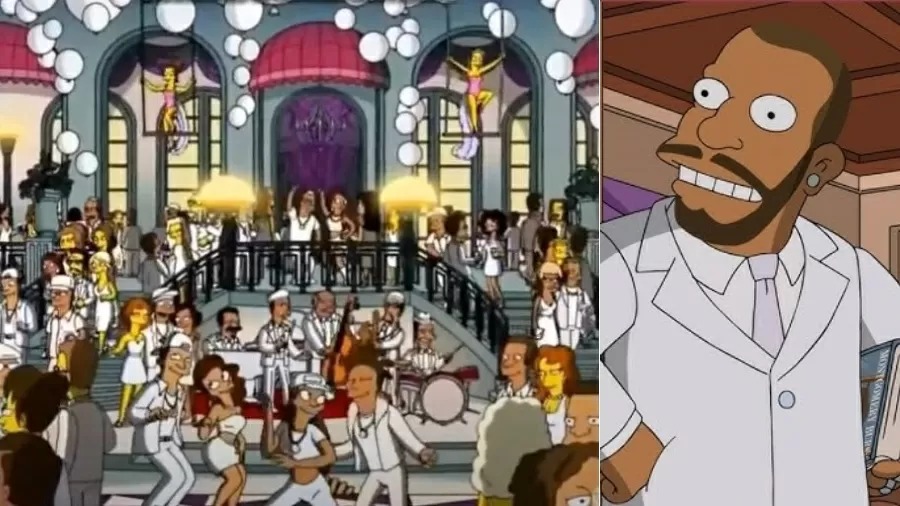 'Os Simpsons' previu caso de Sean Diddy? Episódio mostra festa e rapper comparado a Jay-Z