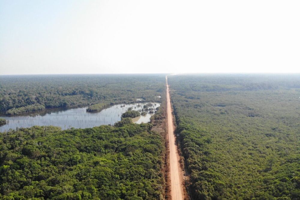 Justiça autoriza avanço das obras na BR-319