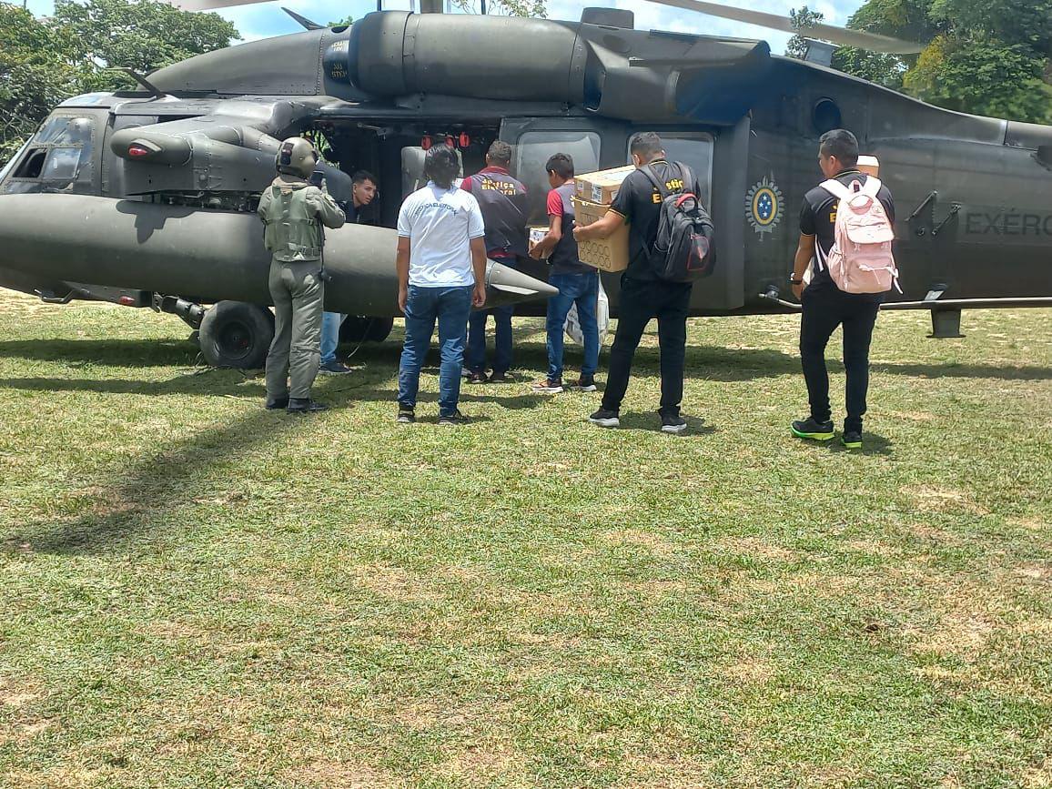 Forças Armadas prestam assistência humanitária no Vale do Javari 
