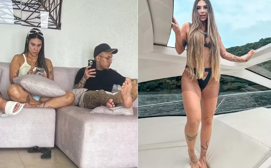 Everton Cebolinha surge em foto com influencer após dizer que não a conhecia