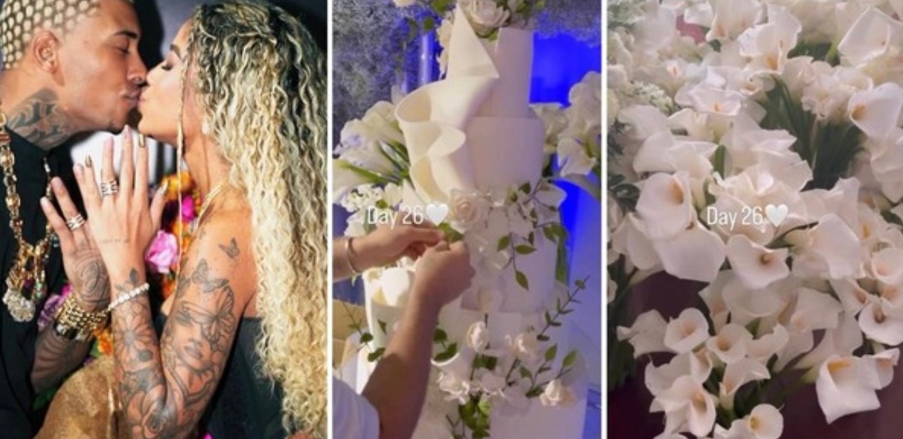 Poze do Rodo e Vivi Noronha celebram casamento em grande festa 