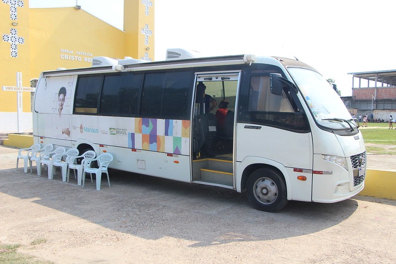 Unidade Móvel de Atendimento à Mulher leva serviços à comunidade indígena em Manaus