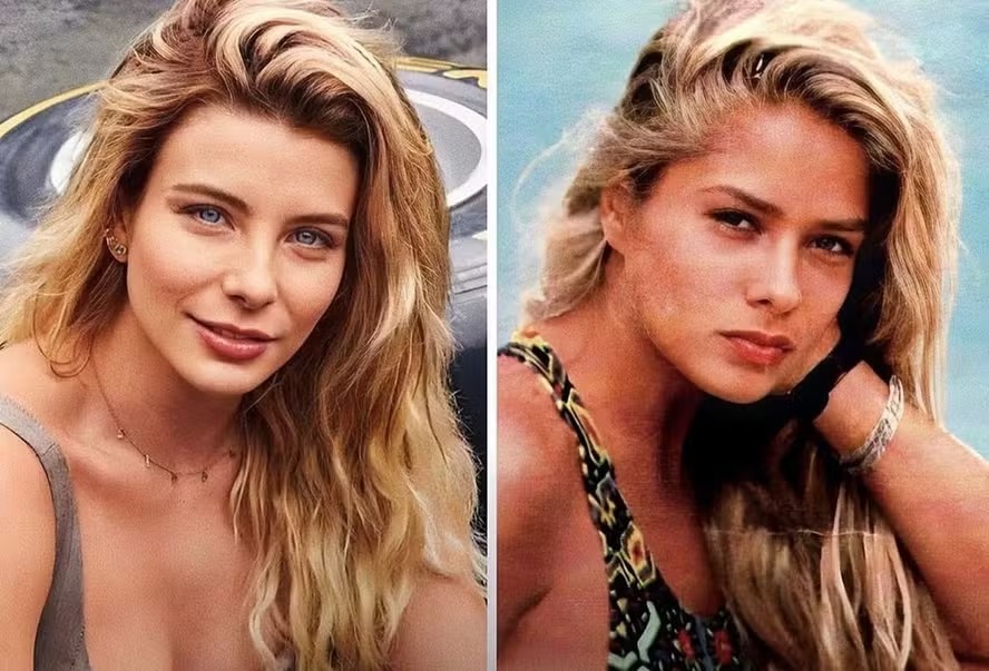 Atriz 'mentalizou' para viver Adriane Galisteu em 'Senna': "Olhava a foto todos os dias"