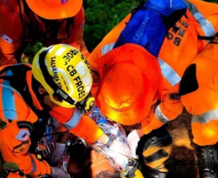 Idoso passa 7 dias na mata e sobrevive com água da chuva antes de ser resgatado
