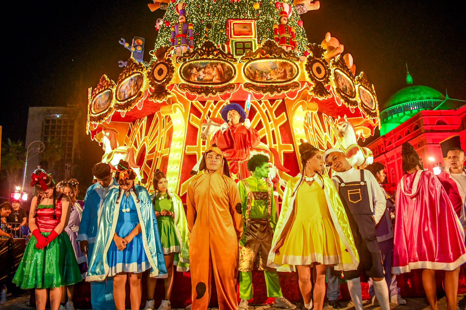 Musical 'O Grintch: O Milagre de Natal' terá nova apresentação no Largo São Sebastião