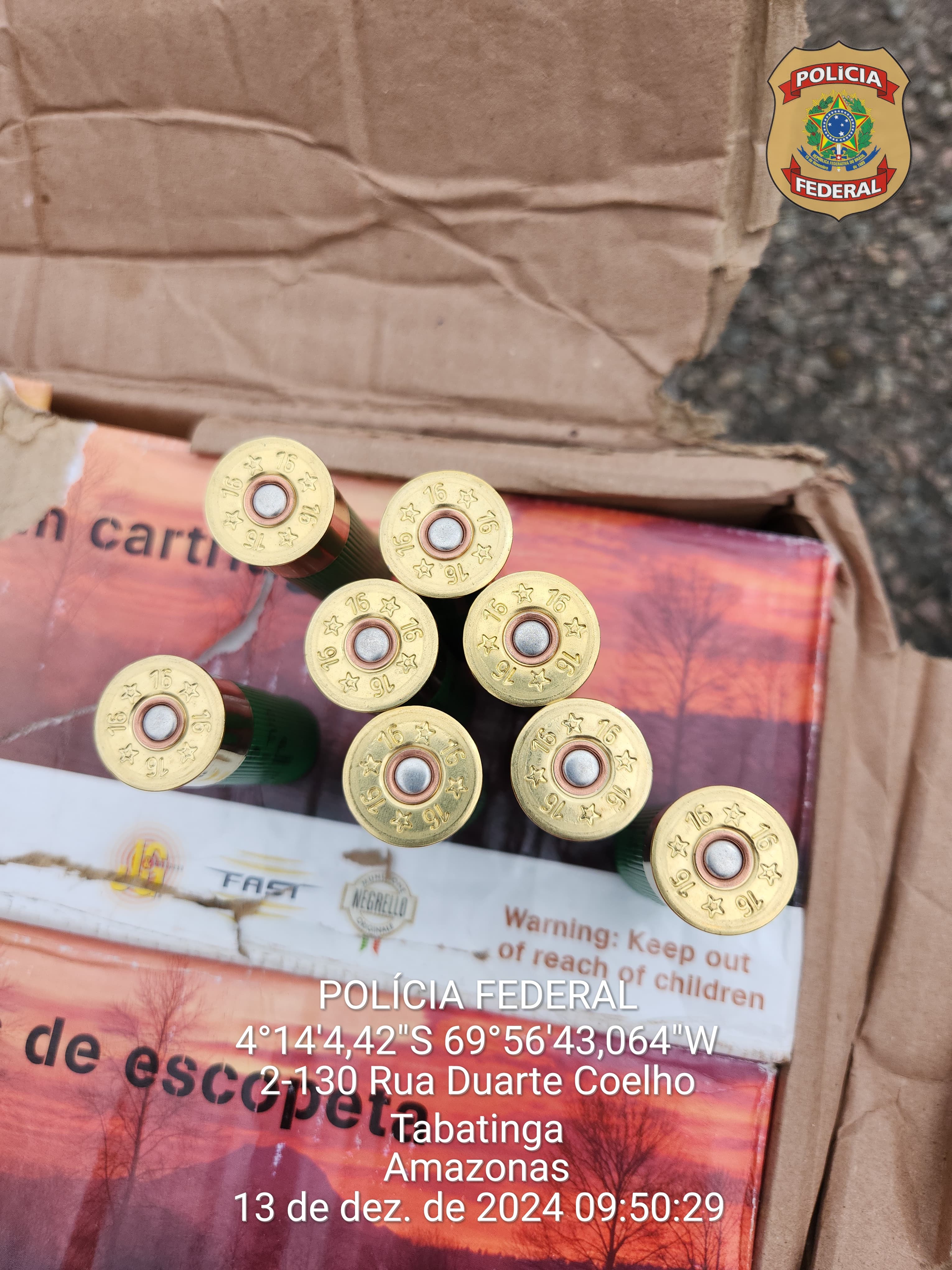 Peruanos são presos com 6.500 munições de escopeta em Tabatinga 