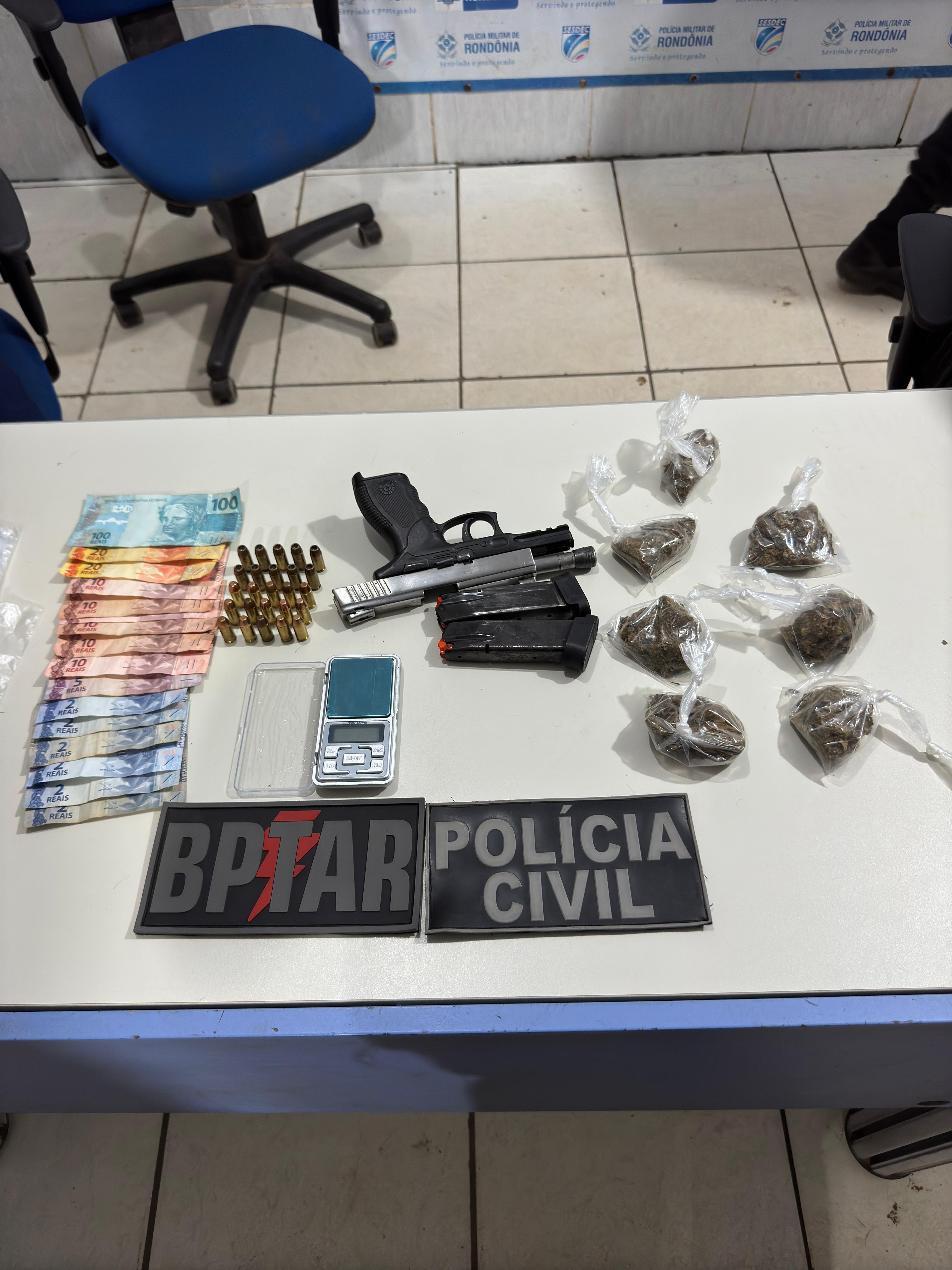 Sargento da PM e trio são presos suspeitos de assalto a açougue em Humaitá