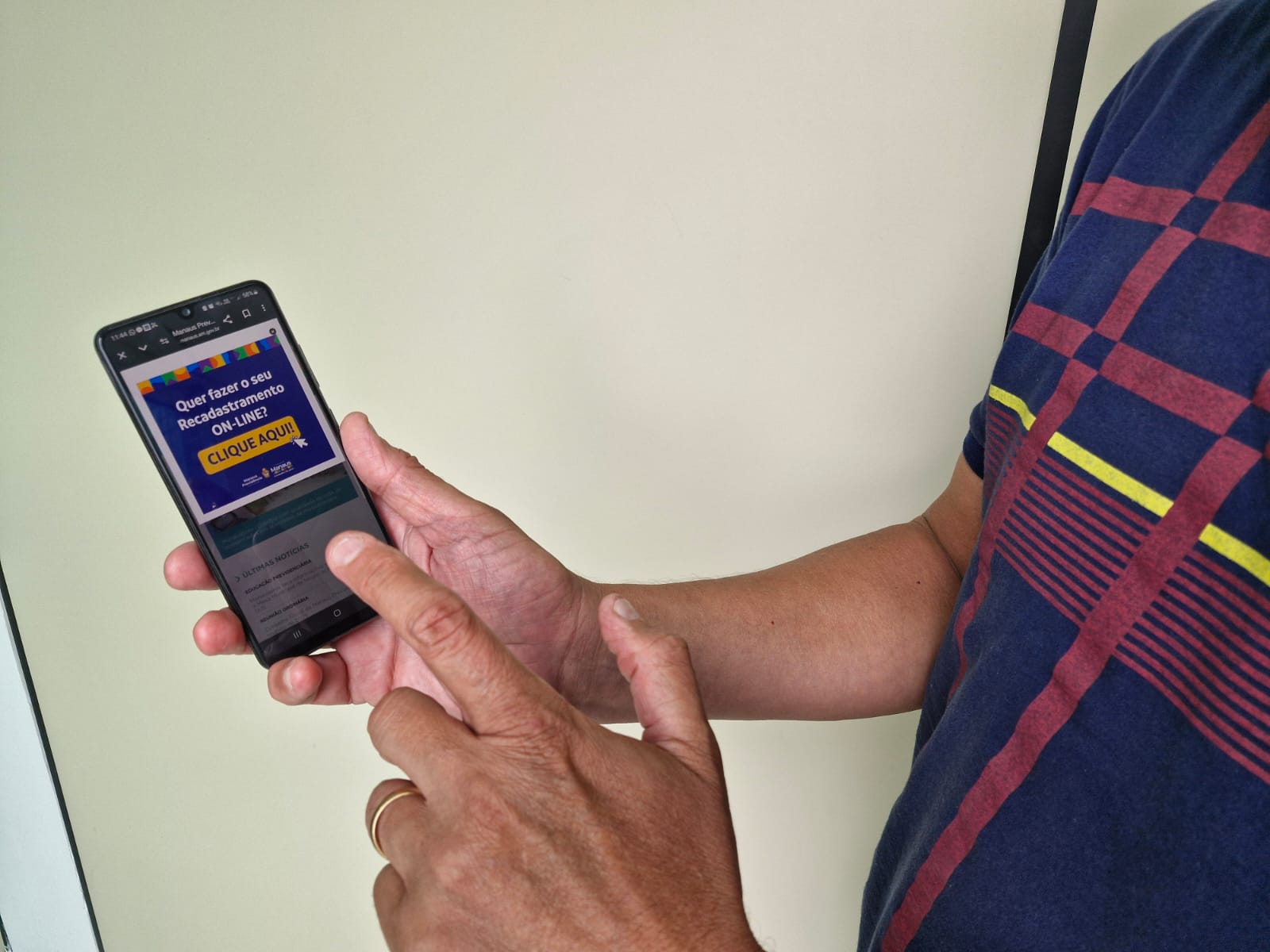 Manausprev lança recadastramento on-line para diminuir risco de suspensão de pagamento