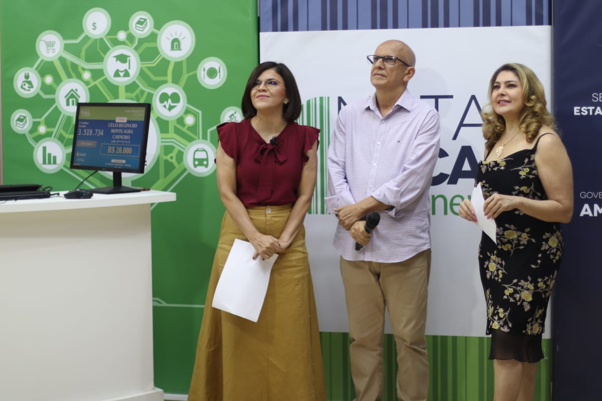 Campanha Nota Fiscal Amazonense anuncia vencedores do sorteio de fevereiro