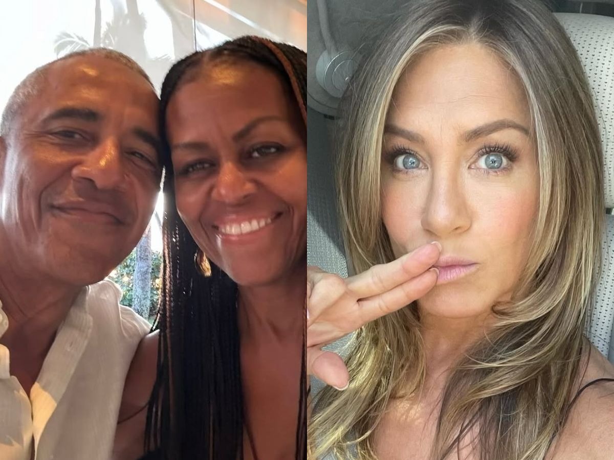 Barack Obama se declara para Michelle no Dia dos Namorados após rumores de affair com Jennifer Aniston 