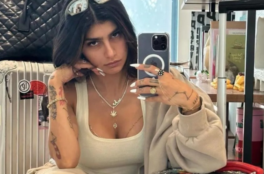 Mia Khalifa demonstra apoio a Fernanda Torres no Oscar