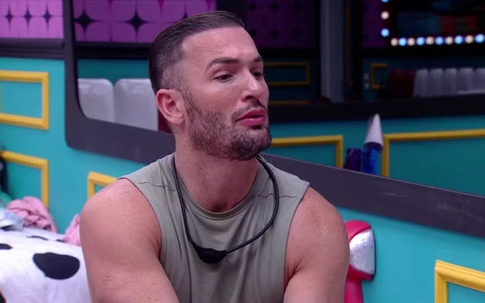 Diego Hypolito questiona amizade de Vitória após ser vetado da prova do líder 