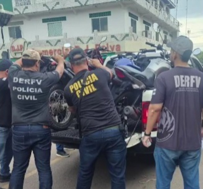 Operação em Autazes e Nova Olinda do Norte recupera 47 motocicletas roubadas
