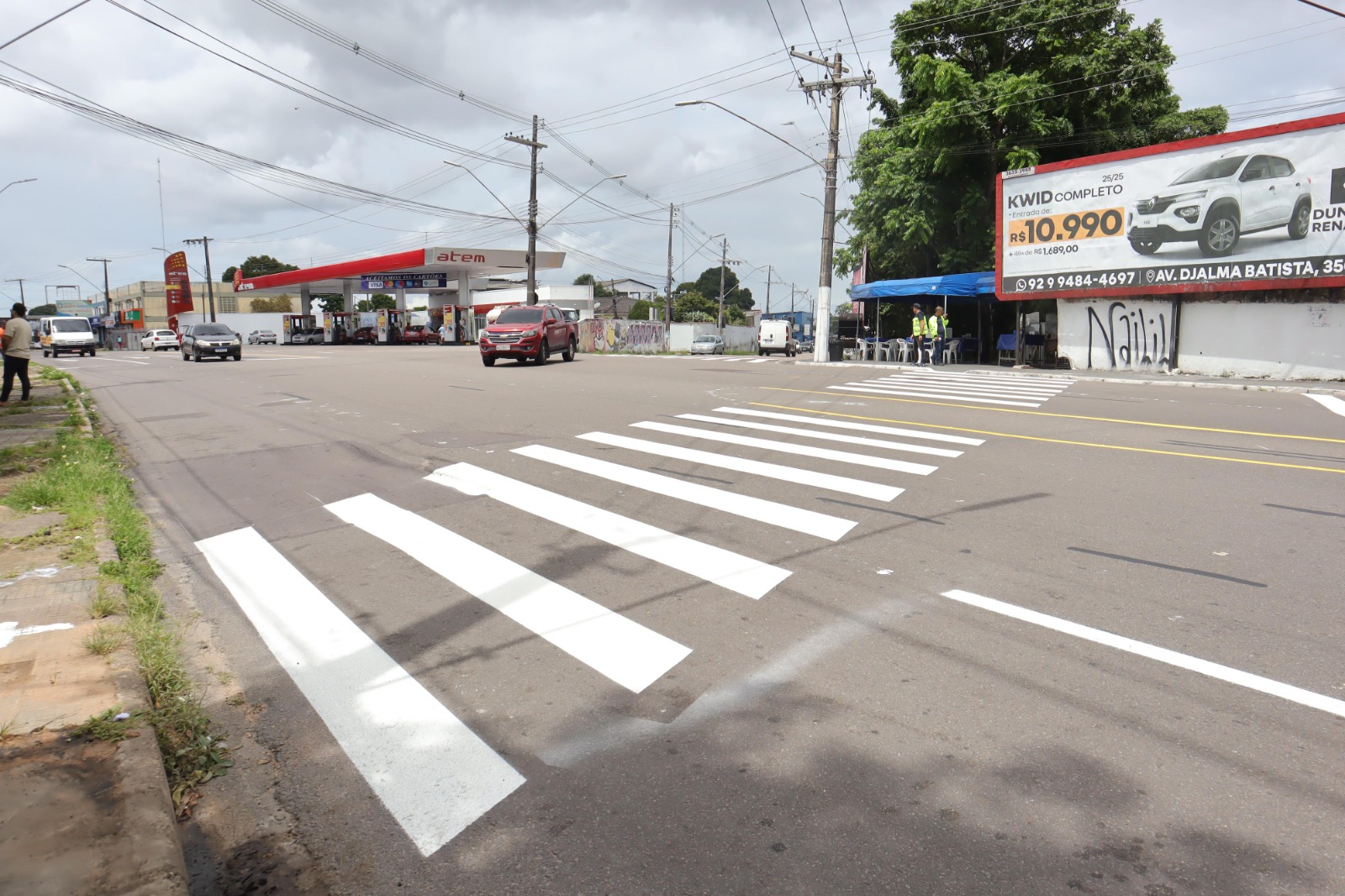 Prefeitura realiza nova intervenção viária no Planalto