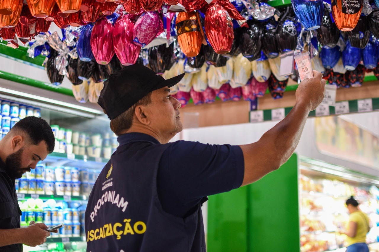 Ovos de Páscoa chegam a R$ 123 em Manaus, aponta Procon