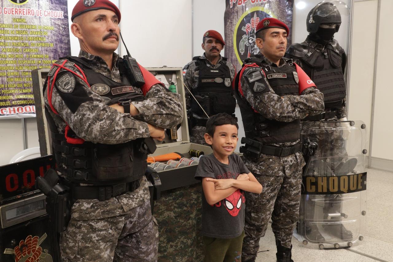 EXPO PMAM celebra aniversário da Polícia Militar com exposição em Manaus