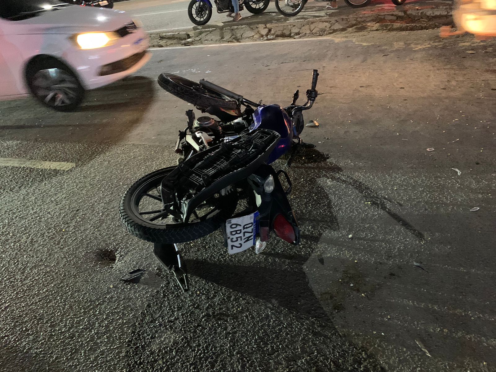 Motociclista morre após ser atingido por carro em Manaus