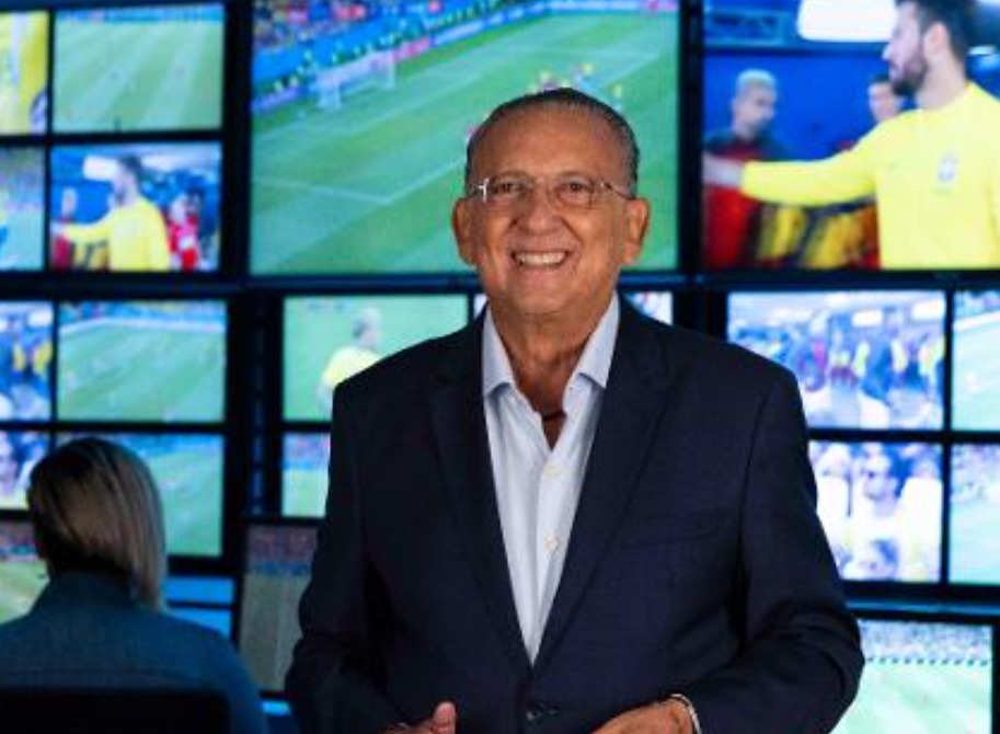 Galvão Bueno vai narrar Copa do Mundo de 2026 no SBT