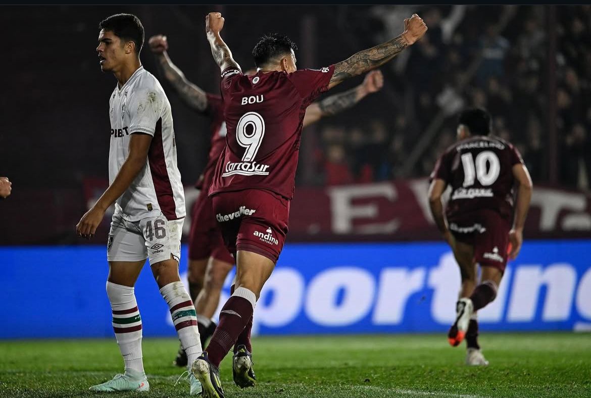 Com gol no fim, Fluminense é derrotado pelo Lanús
