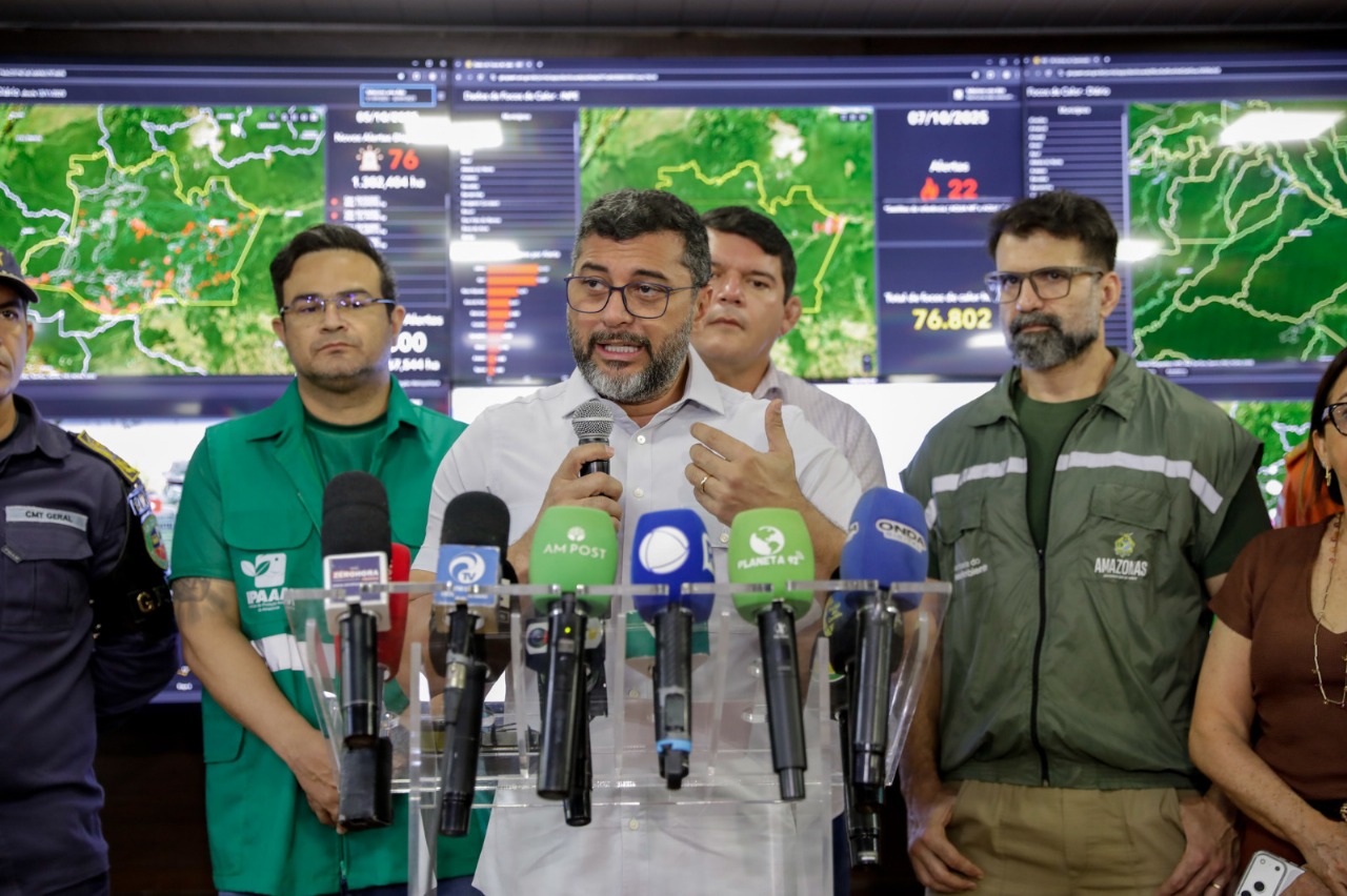 Governador anuncia concurso público da Sema e Ipaam com 299 vagas no Amazonas