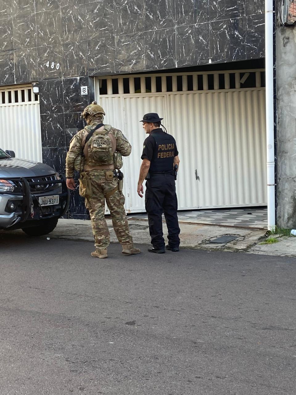 PF deflagra operação e cumpre mandado judicial na Cidade Nova