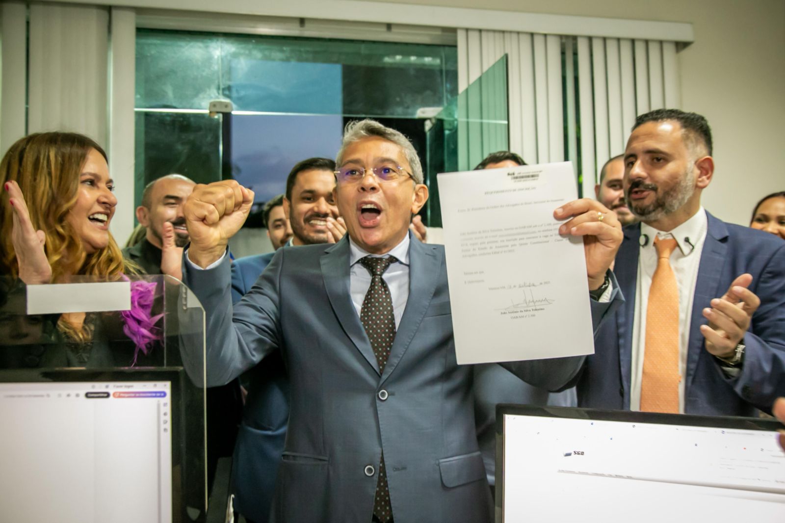 Advogado João Tolentino homologa candidatura ao Quinto Constitucional do TJAM