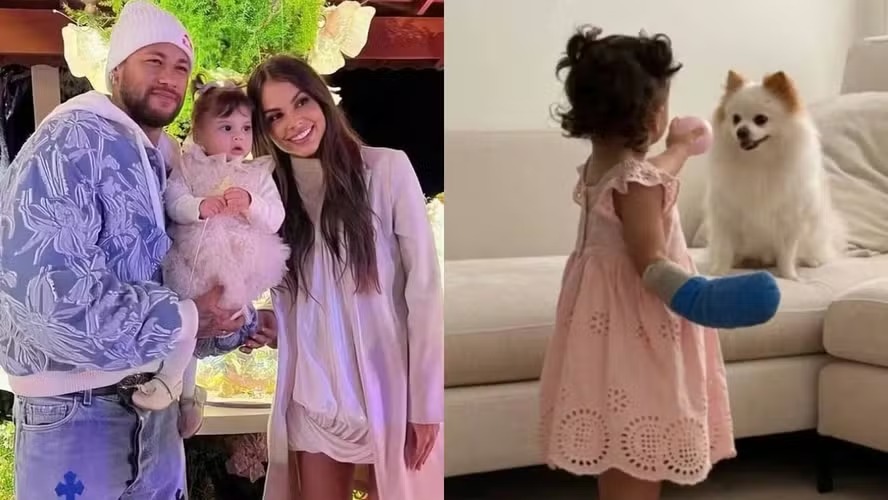 Amanda Kimberlly detalha acidente da filha com Neymar: "dedo pendurado"